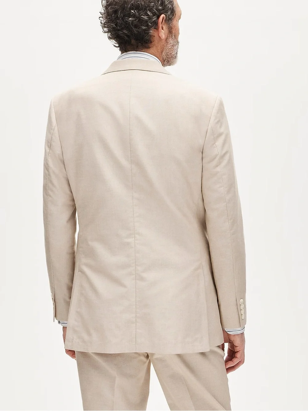 J. CREW Ludlow Slim-fit suit jacket in Portuguese cotton oxford Khaki 38 S CQ514